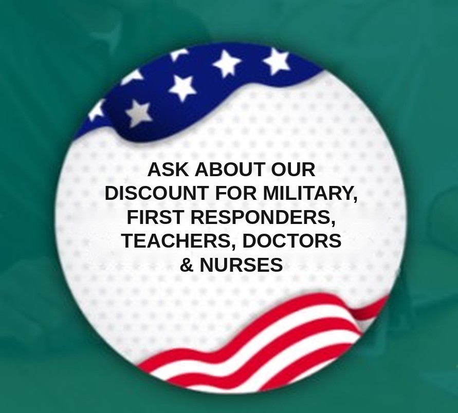 Home inspection discount for military, first responders, teachers, doctors and nurses